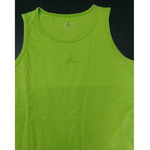 NEW Men’s Small NIKE AIR JORDAN Jumpman Retro Tank Top Shirt Green CJ6228 398